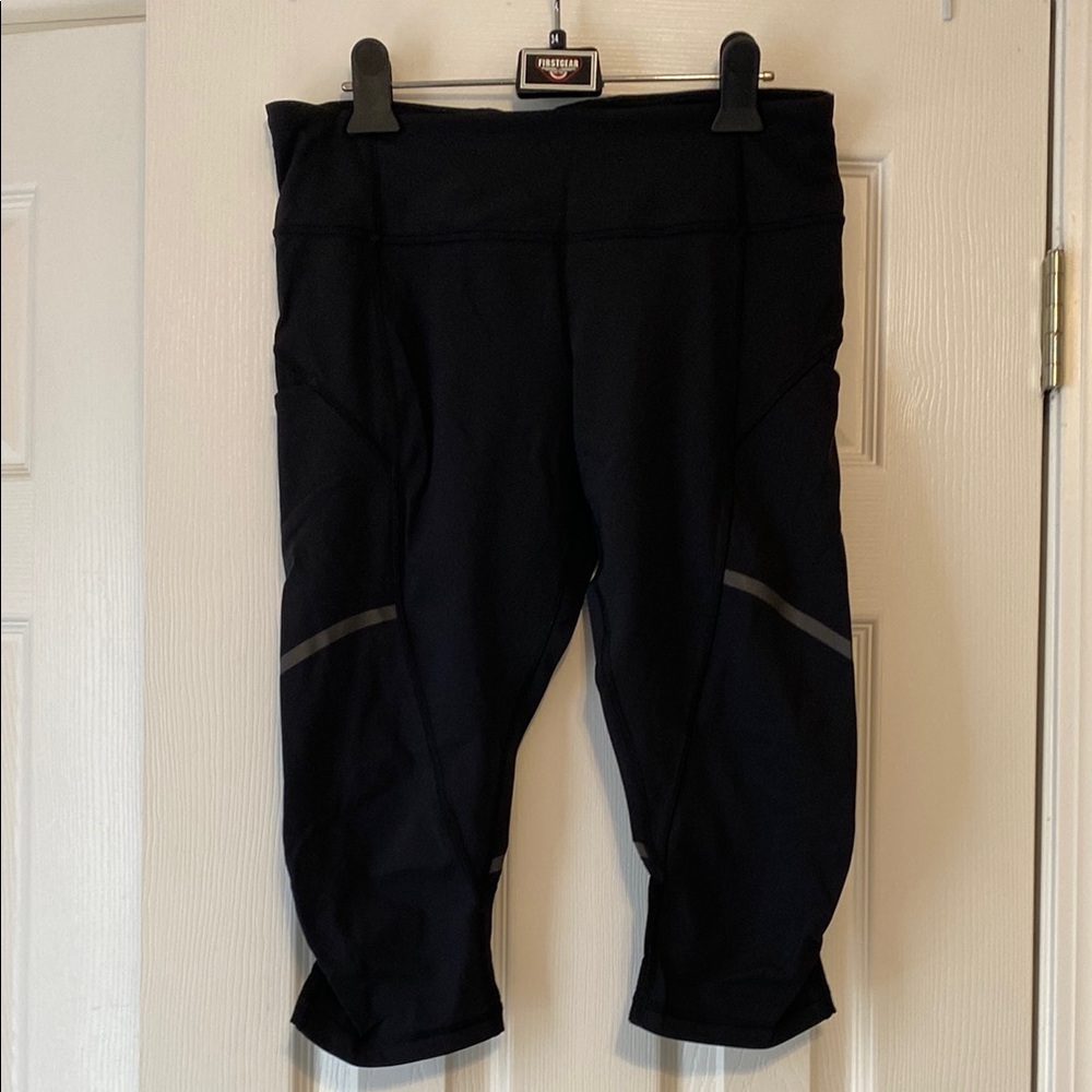 Lululemon Athletica Black Capri Leggings